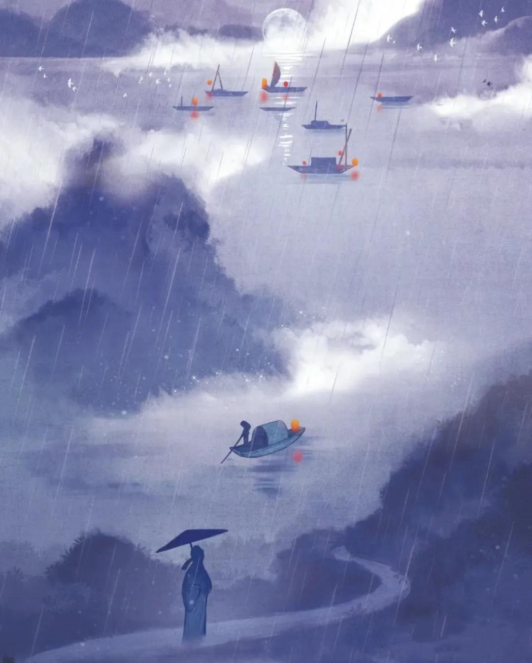 两首故友重逢的古诗，人到中年读了只羡岁月静好，只恨沧海桑田(图5)