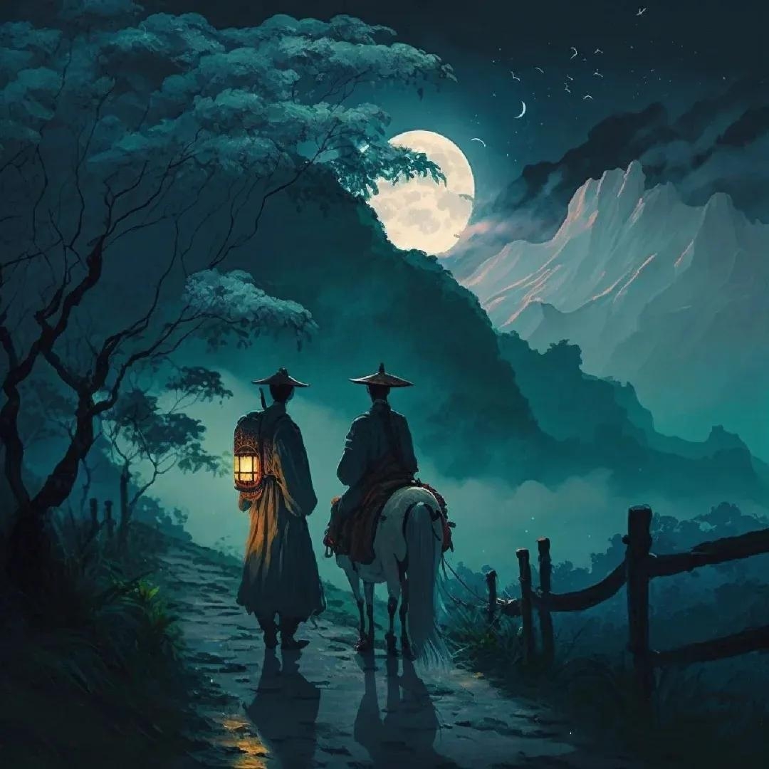 两首故友重逢的古诗，人到中年读了只羡岁月静好，只恨沧海桑田(图7)