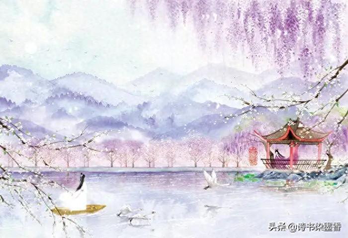 7首古诗词，鸟语花香，唯美入画，读完忘却一切烦忧(图3)