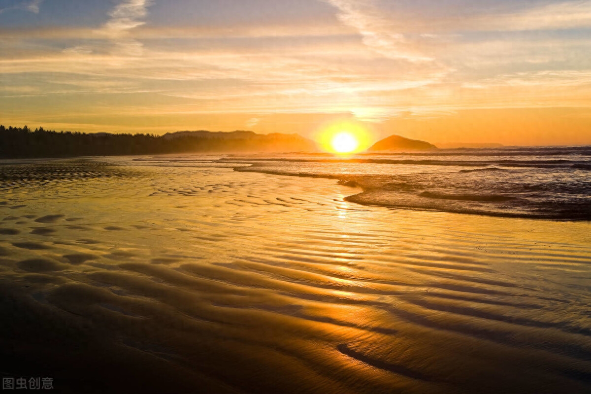 随笔：秋风中忆海边日出(图1)