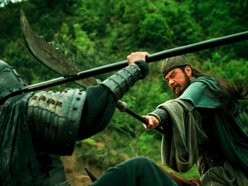 扮演“关羽”的5位演员，前4位都很霸气，最后一位是在搞笑吗？(图2)