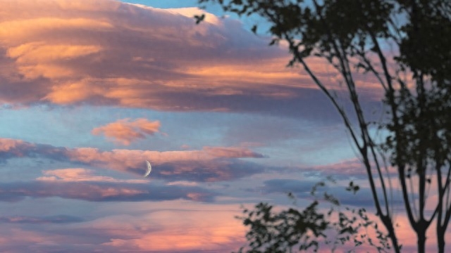 晚霞的文案高级感，18句唯美短句，美爆朋友圈(图1)