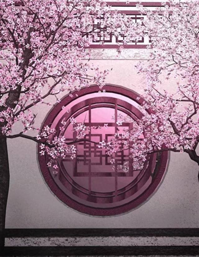 48首桃花诗词，桃之夭夭，许你十里桃花(图4)