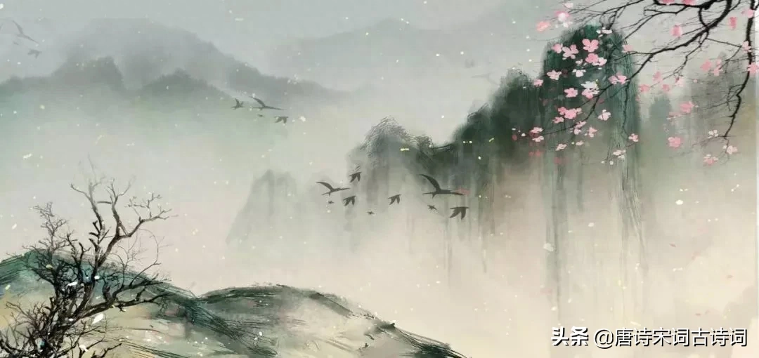 60句桃花诗词，惊艳了整个春天(图6)