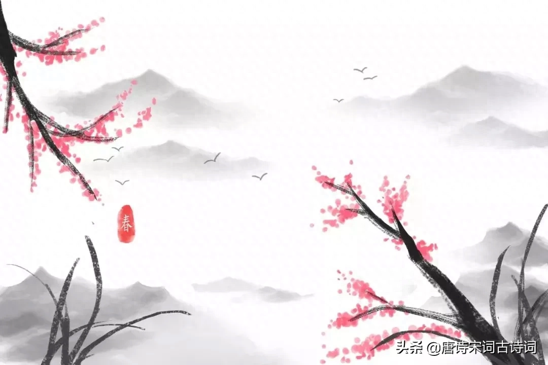60句桃花诗词，惊艳了整个春天(图12)