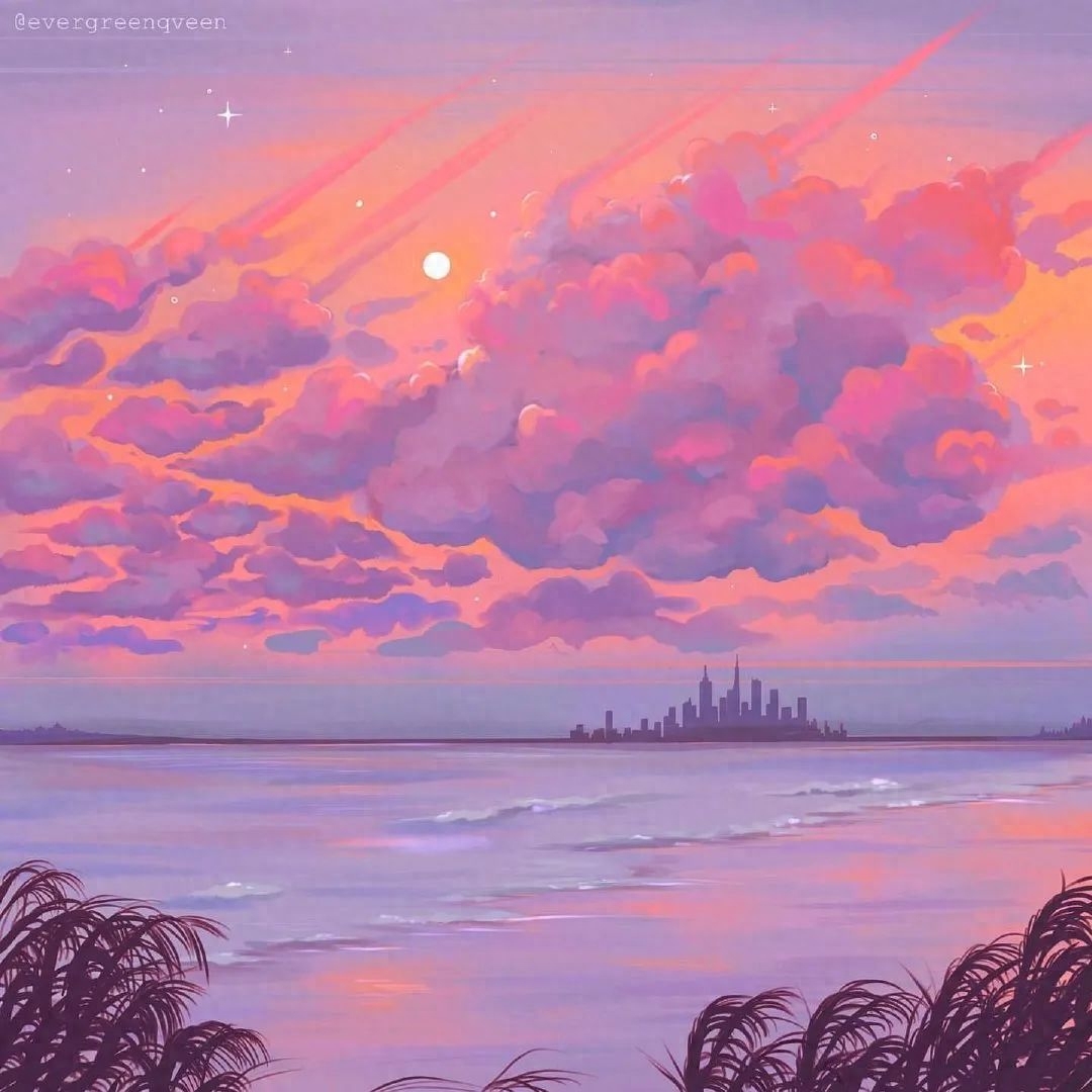 关于晚霞的浪漫情话(图2)