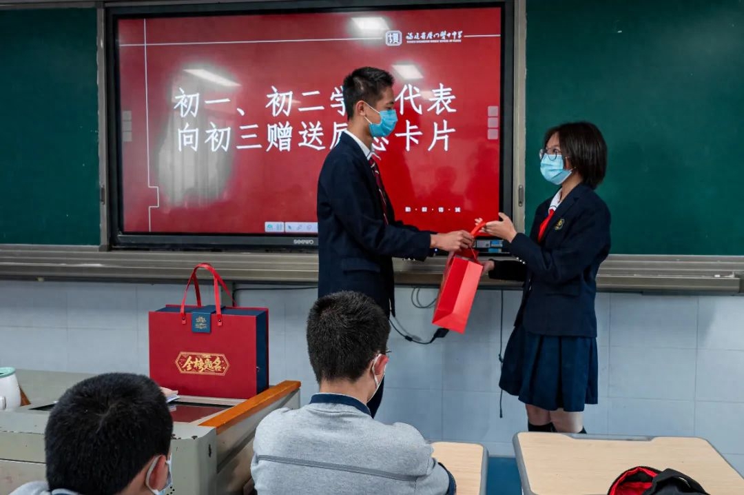 中考！我们来了｜双十初三学子的百日誓师，看完热血沸腾了(图11)