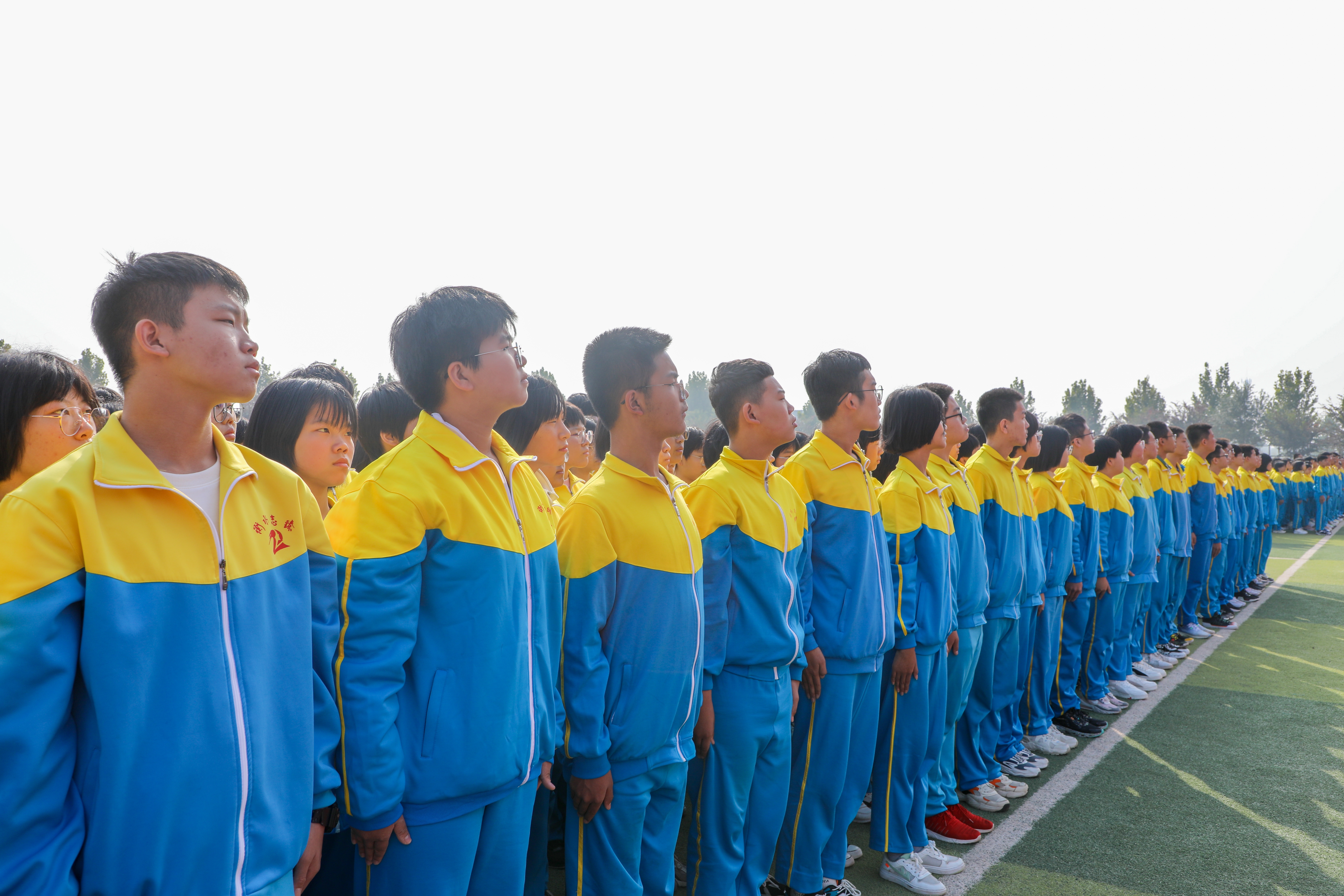 清河志臻｜我追随的光，是五角星的星光——记我校周一升旗仪式(图13)