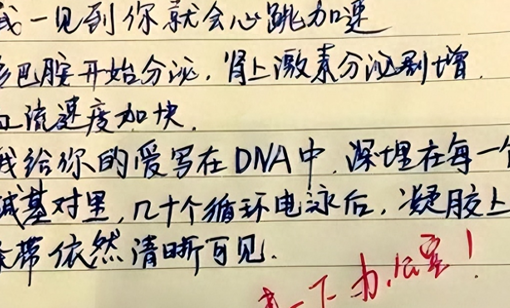 高三女生“霸气”情书走红，内容过于“高级”，老师：都是人才(图9)