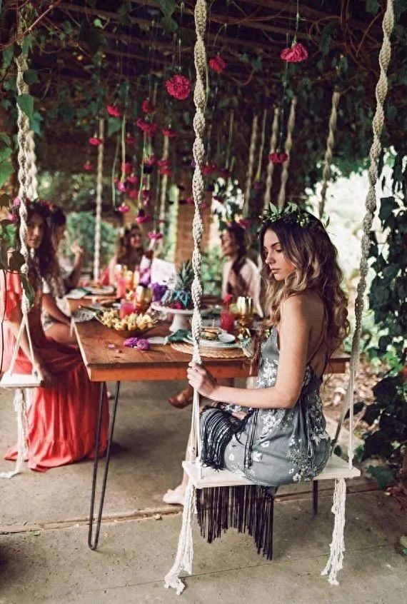 唯美景与秋千不可辜负，令人向往的秋千时光(图8)