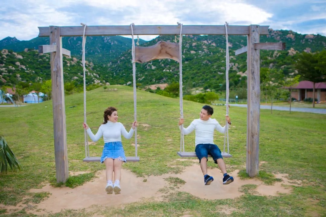唯美景与秋千不可辜负，令人向往的秋千时光(图34)