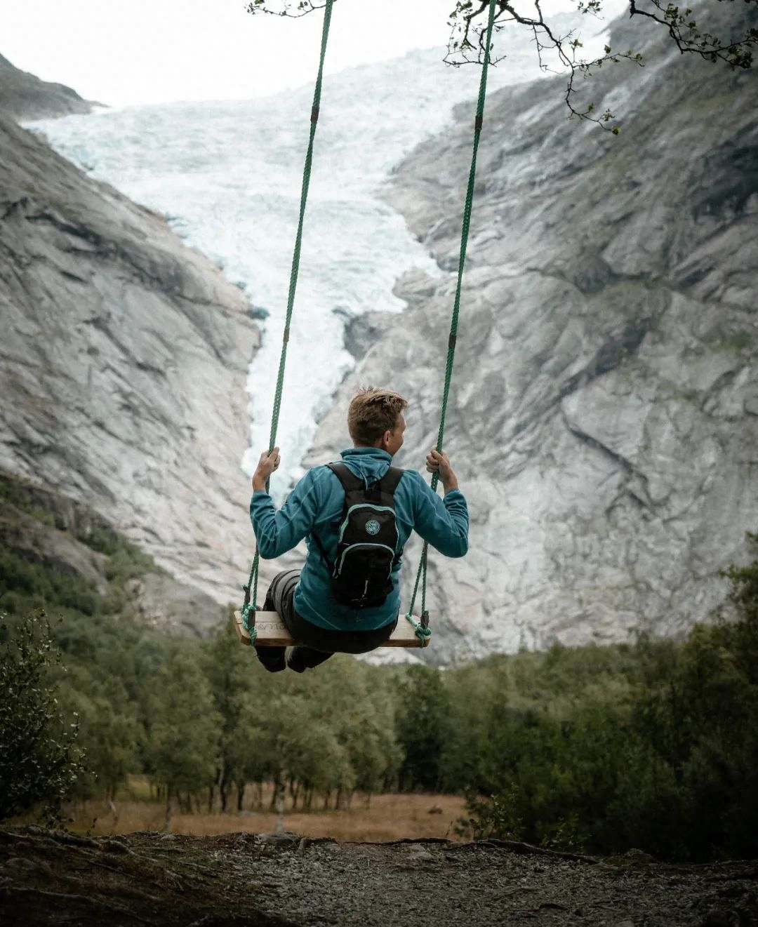 唯美景与秋千不可辜负，令人向往的秋千时光(图38)