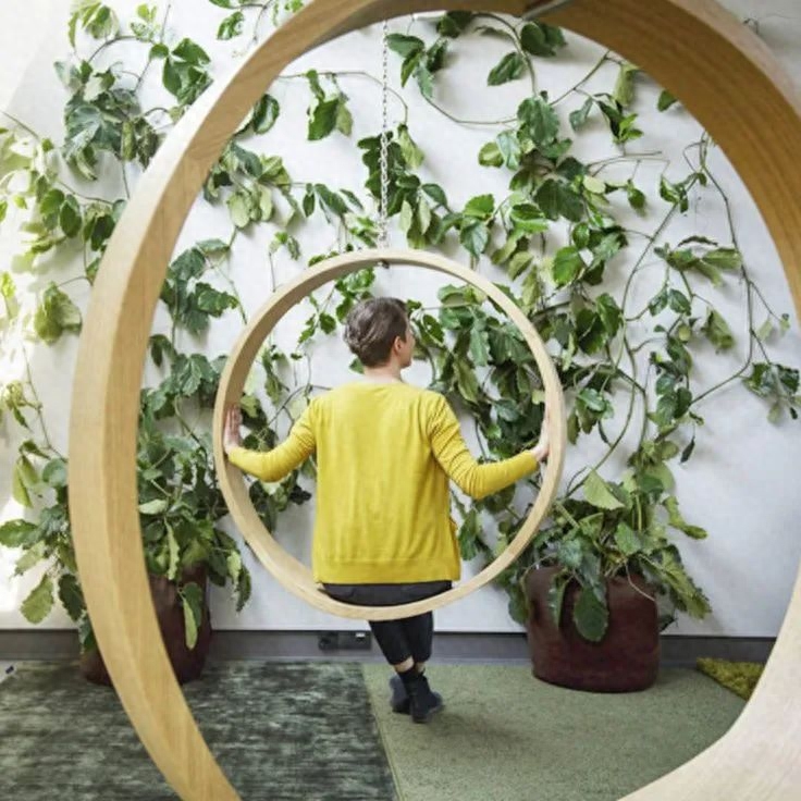 唯美景与秋千不可辜负，令人向往的秋千时光(图42)