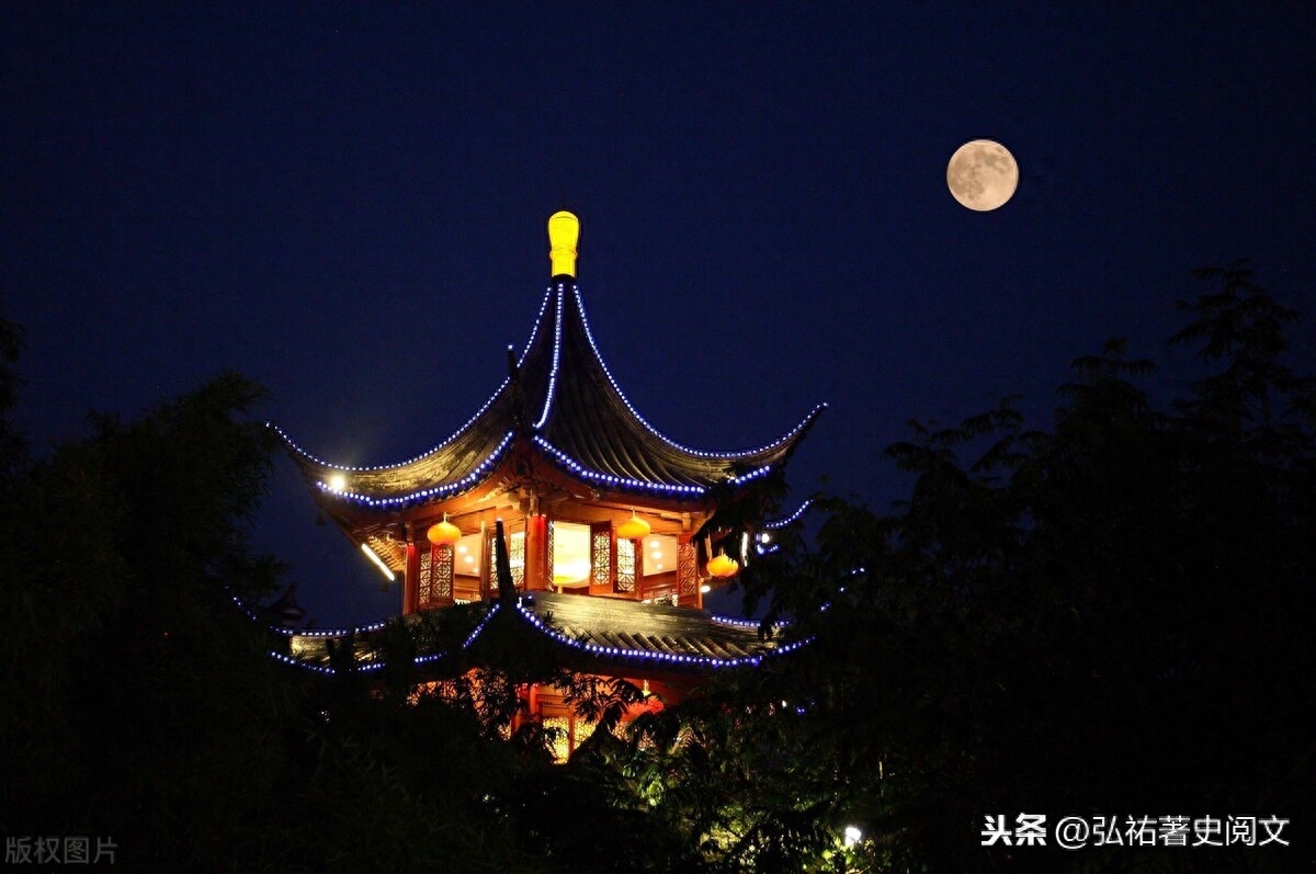 咏秦淮明月的名人、名诗词有哪些？(图3)