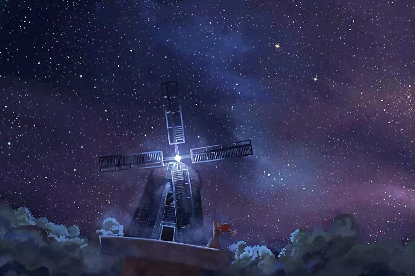 关于浪漫宇宙星河的温馨句子｜路遥天长，我是咫尺星光(图1)