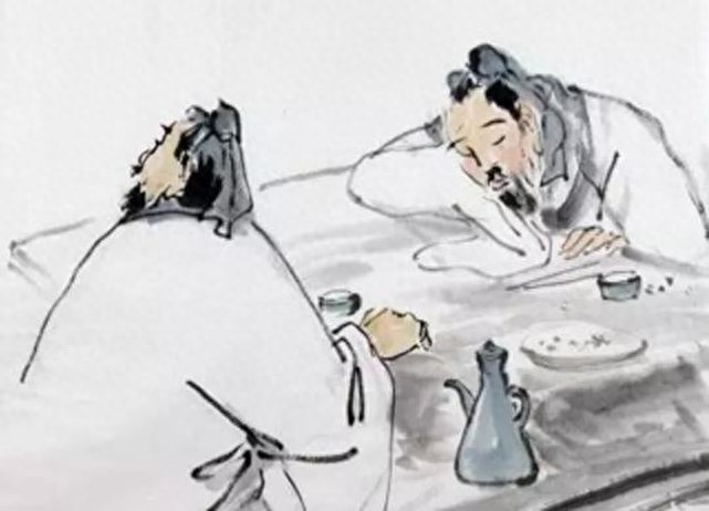 李白的这首饮酒诗，词气飞扬，豪放中带着洒脱，后2句冠绝古今(图4)