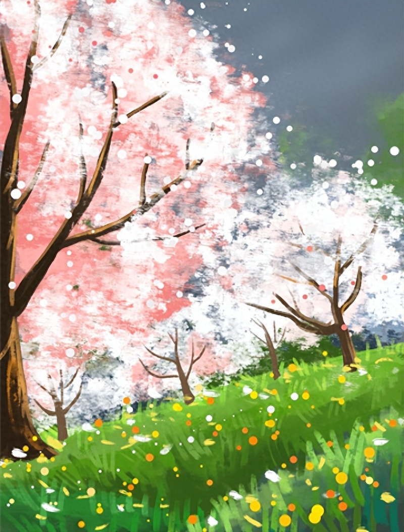 50句春风诗词：最暖人间四月天(图2)