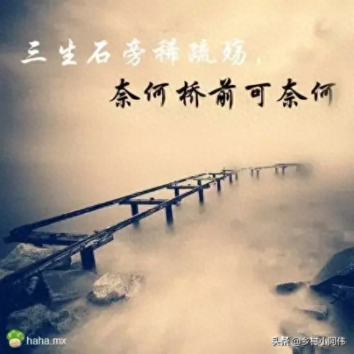 一缕情丝，几点长，离愁迷茫，俗事绕心房，谁人落泪红尘？(图3)