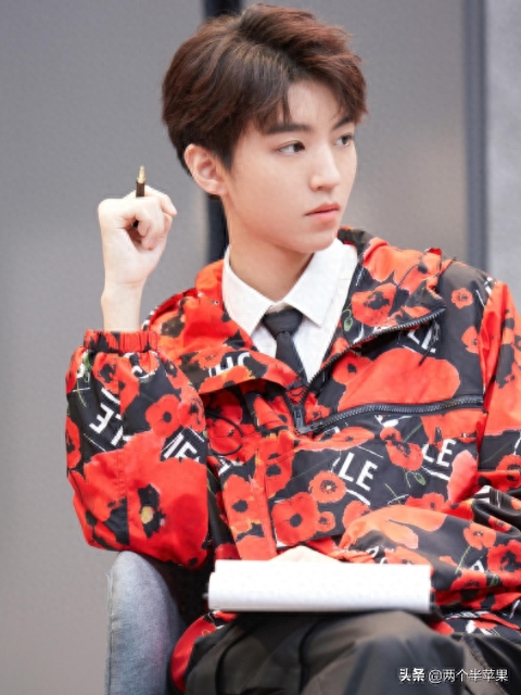 易烊千玺新歌《粉雾海》发布，王俊凯王源转发宣传，文案有默契(图2)