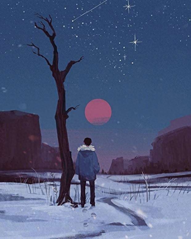 分手后一个人心酸流泪的说说，句句扎心窝！(图7)