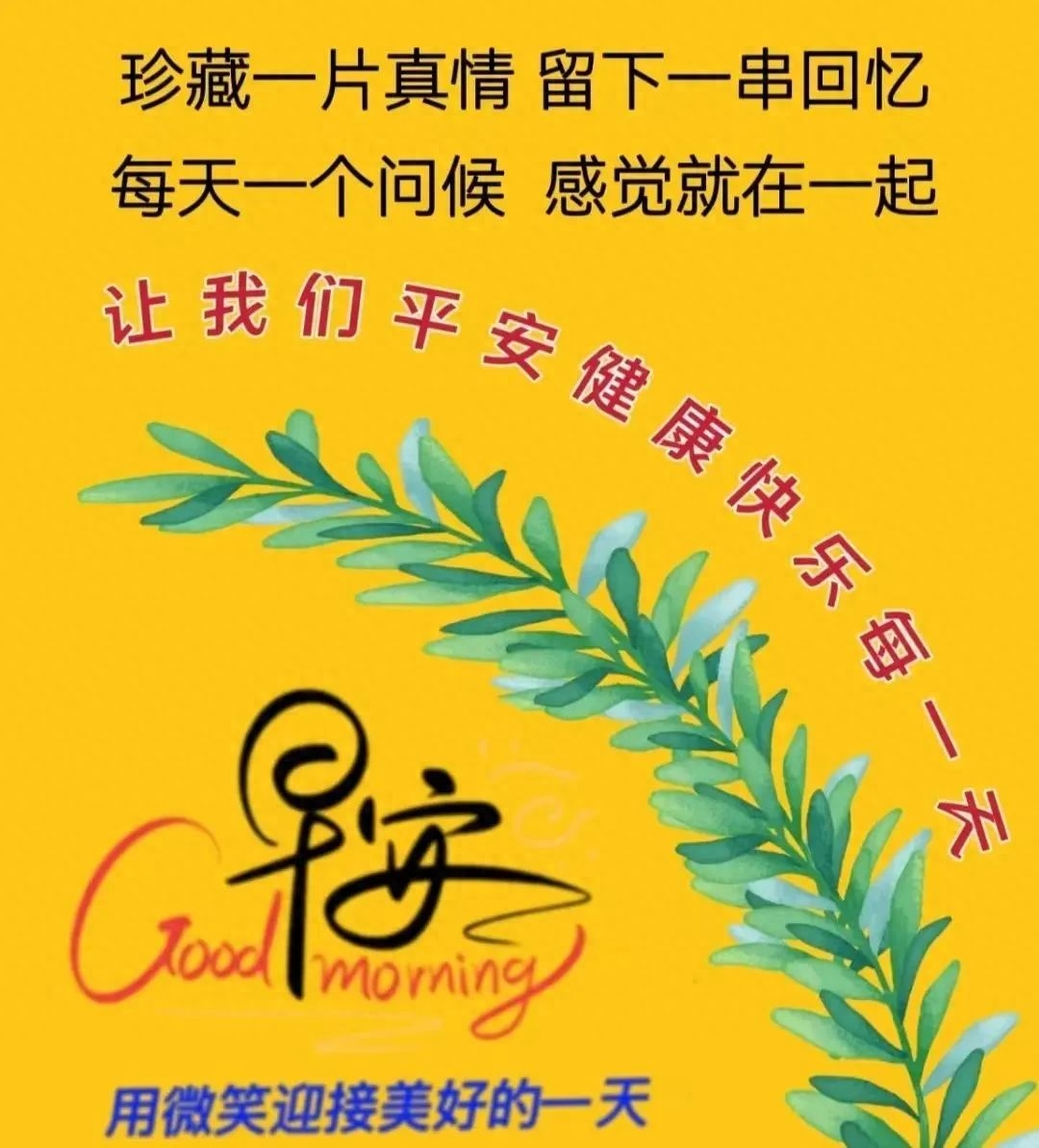 朋友，早安，愿你心情无比灿烂，生活舒心无忧烦！(图6)
