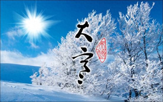 大寒：严寒松柏劲，琼雪腊梅芳(图1)