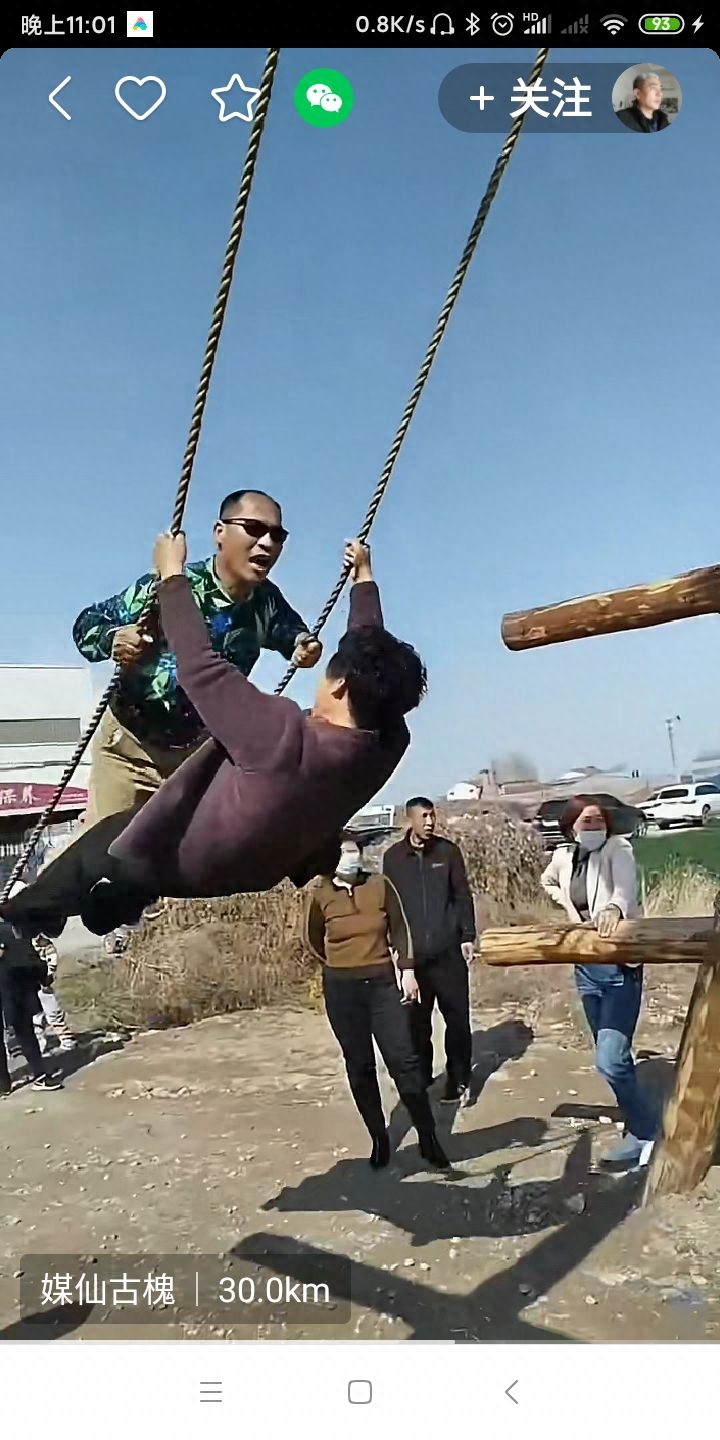 五零，六零，七零后的你们，还记得我们儿时打秋千的快乐时光吗？(图1)