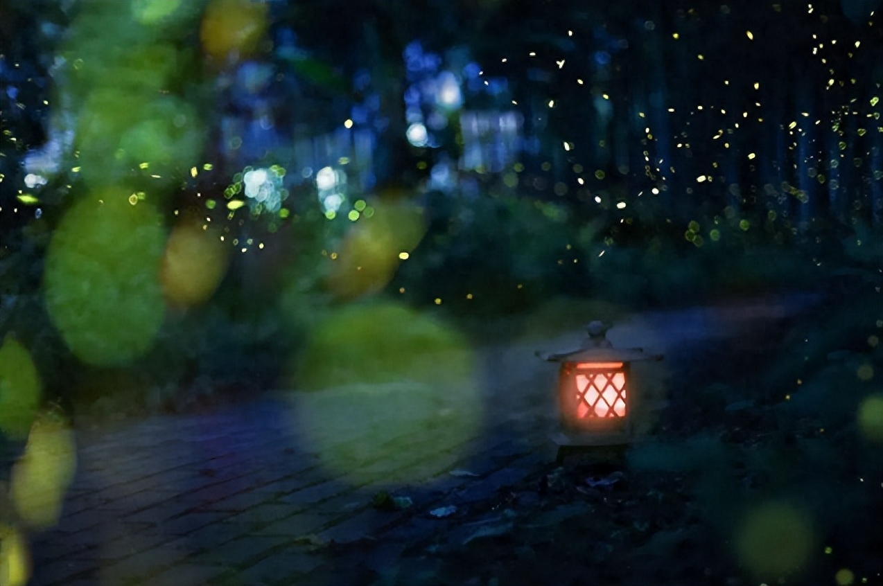 十二首古人描写夏夜的诗词，看古人如何仰望星空，触笔成荫(图7)