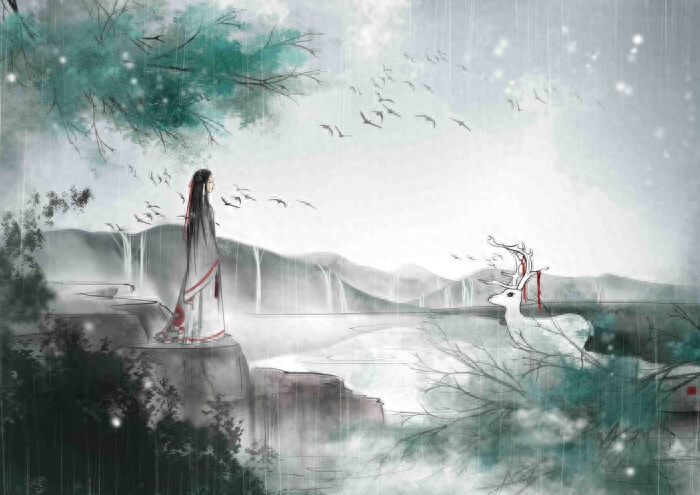 “我与春风皆过客，你携秋水揽星河”全文来了，句句美到窒息(图5)