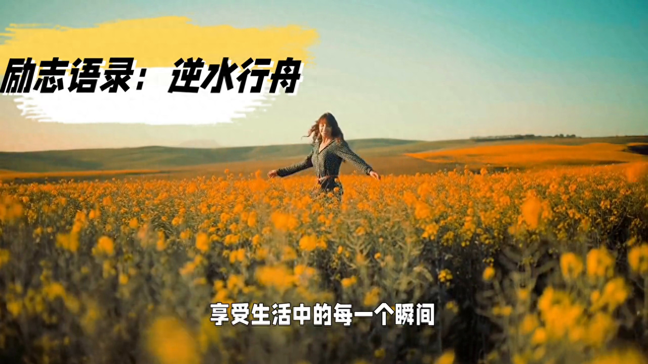 【励志语录】逆水行舟，不进则退(图4)