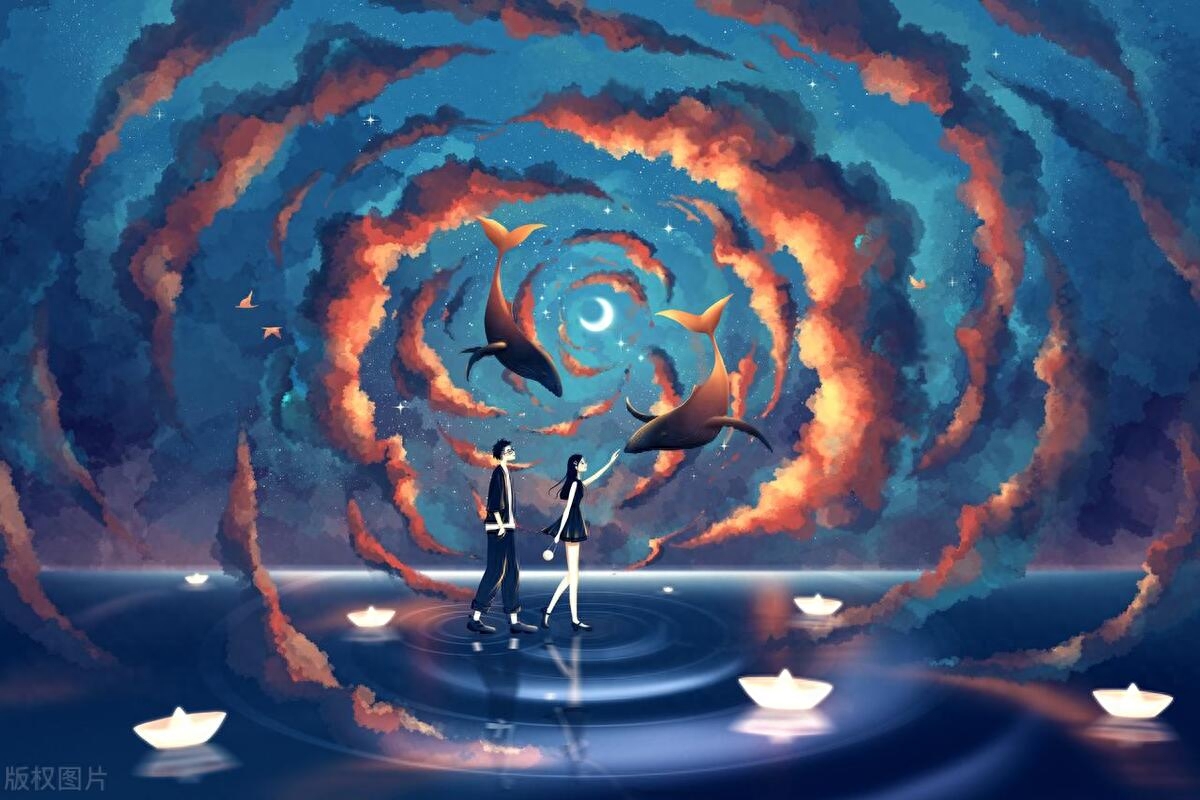 七夕赋：春寒料峭云山踏破忽见君来，春风过尽繁华三千只为你醉(图5)