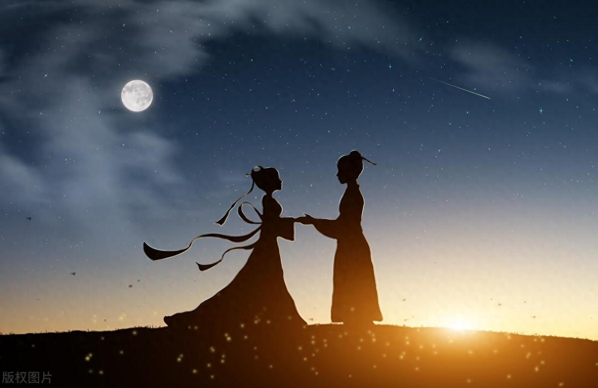 七夕赋：春寒料峭云山踏破忽见君来，春风过尽繁华三千只为你醉(图6)