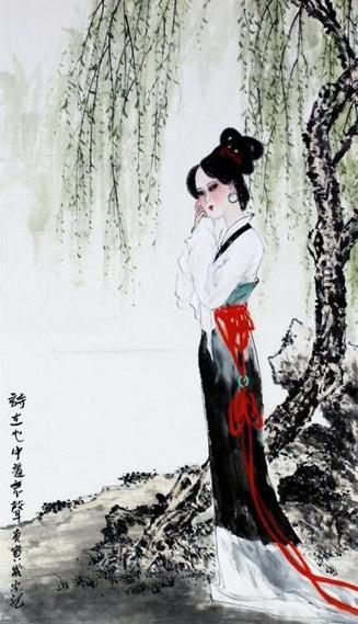 《诗经》（8）：“有女怀春”，“怀春”是一种美好的感情(图3)