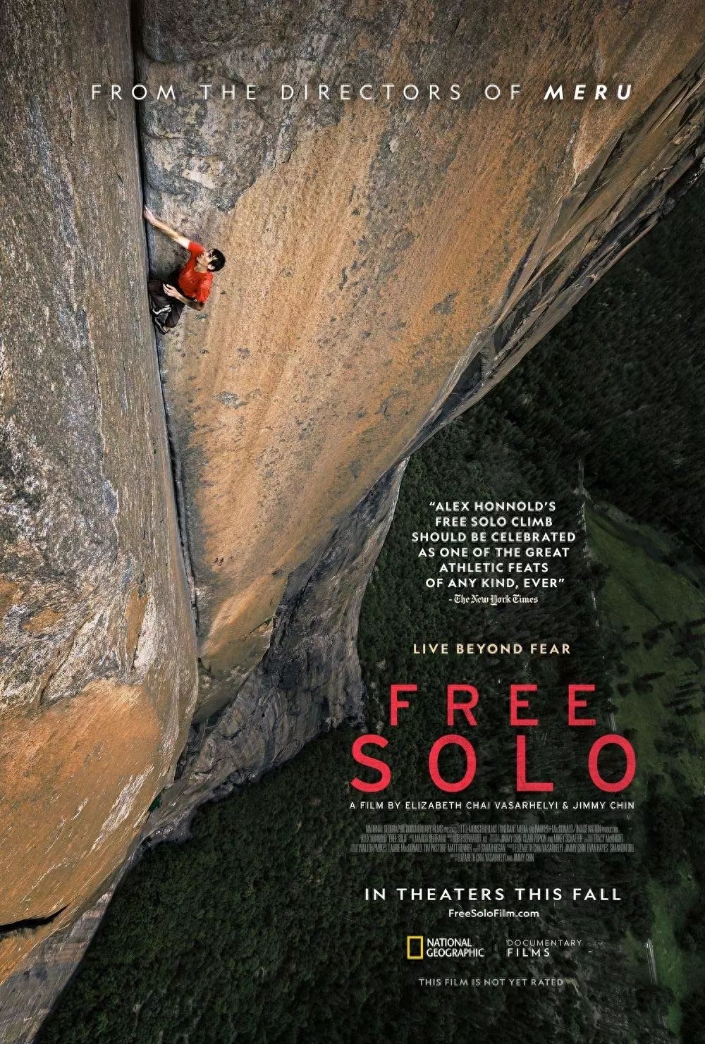 奥斯卡最佳纪录片《徒手攀岩》：不要控制恐惧，而要消除恐惧(图14)