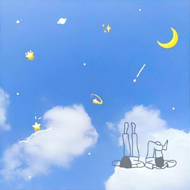 比天空还要干净的励志早安句子：天空的湛蓝是不经意的心动。加油(图4)