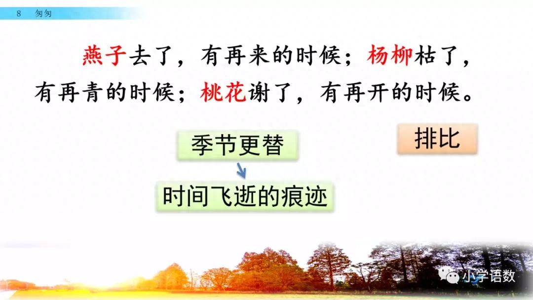 部编版六年级语文下册第八课《匆匆》知识点及课堂测试题(图38)