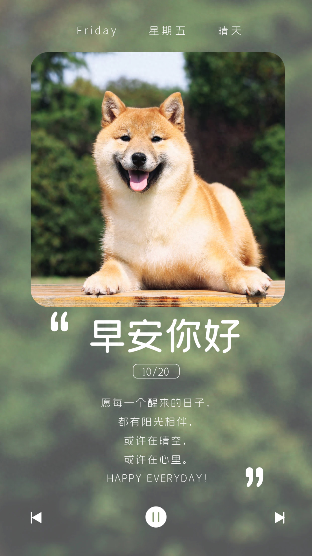 「2023.10.20」早安心语，正能量经典语录句子 触碰心灵的话语图片(图8)