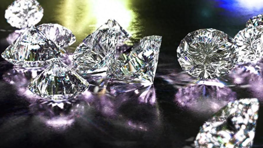 钻石寓意唯美的句子：心灵的璀璨之光，只有钻石能够绽放(图1)