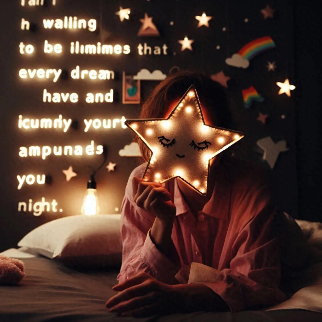 我愿意做一颗星，照亮你的每一个梦，陪伴你的每一个夜(图1)