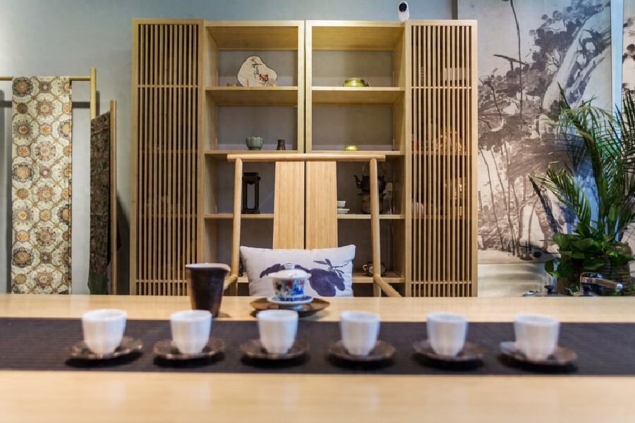 新中式禅意茶室设计案例(图5) 新中式禅意茶室设计案例(图5)