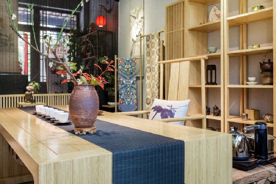 新中式禅意茶室设计案例(图6) 新中式禅意茶室设计案例(图6)