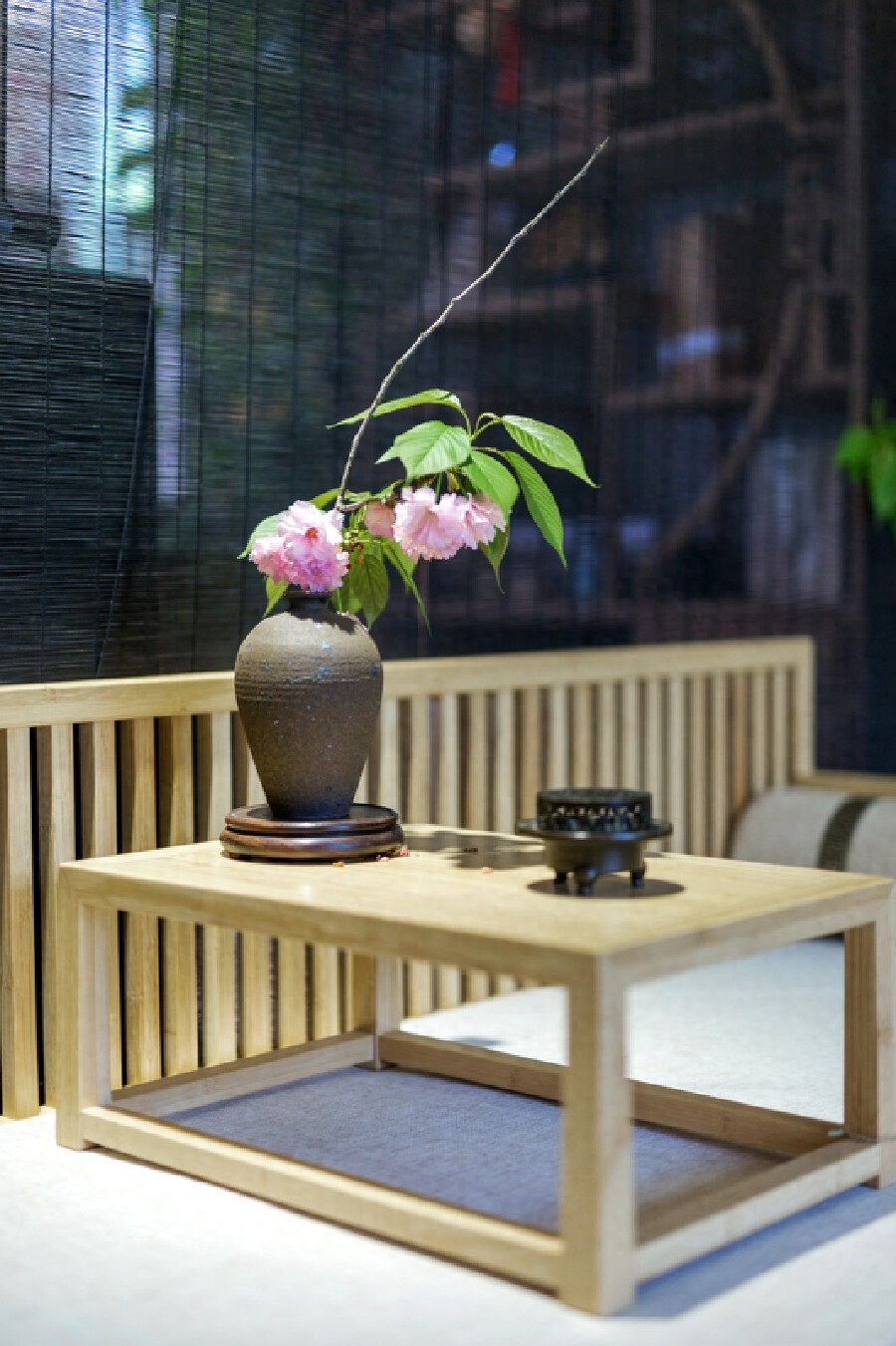 新中式禅意茶室设计案例(图10)