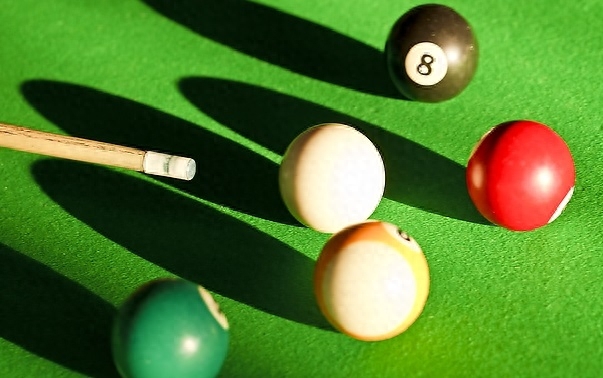 台球，冬日那束暖阳(图1)