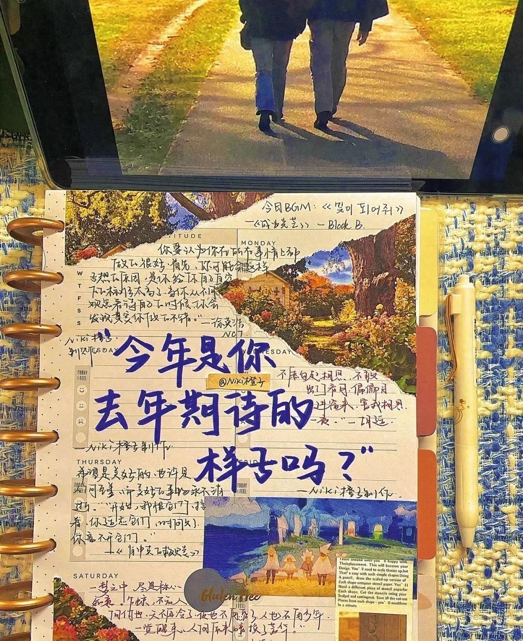 文案句子：离开校园，温柔岁月(图2)