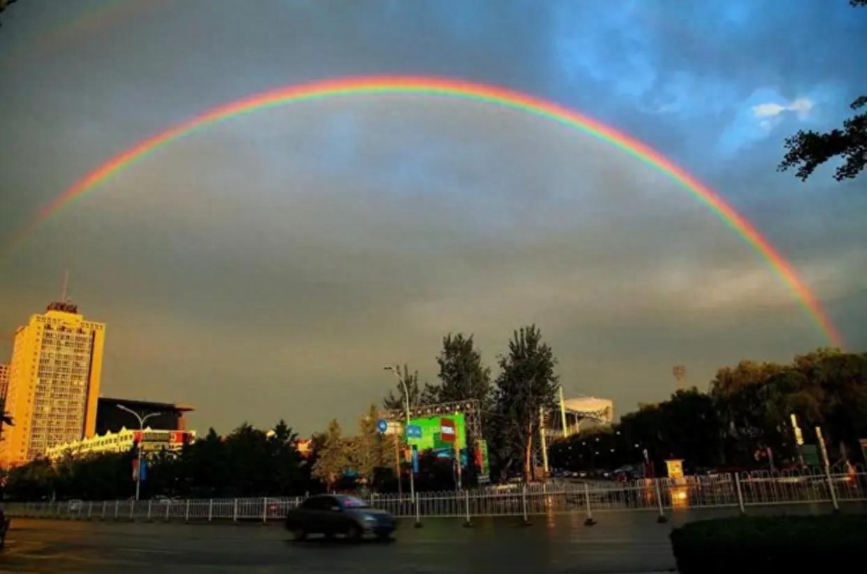 雨后彩虹的唯美句子(图1)