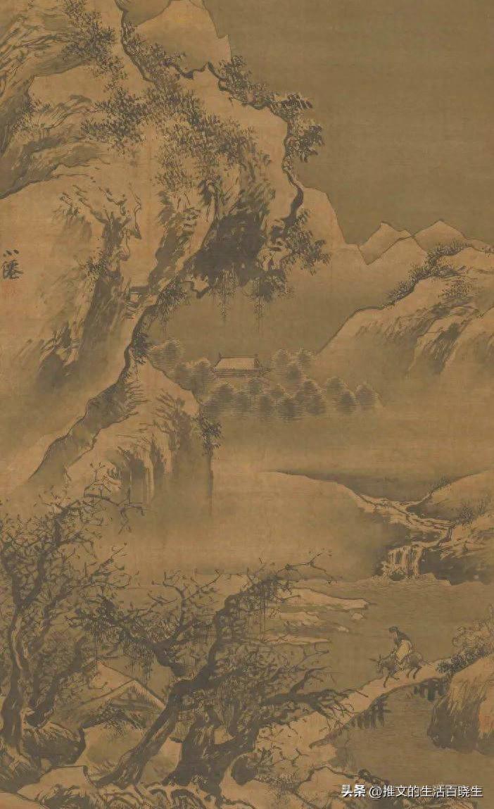 唐诗中的桥：桥搭在水上，从此岸到彼岸，因此有幻意。(图1)