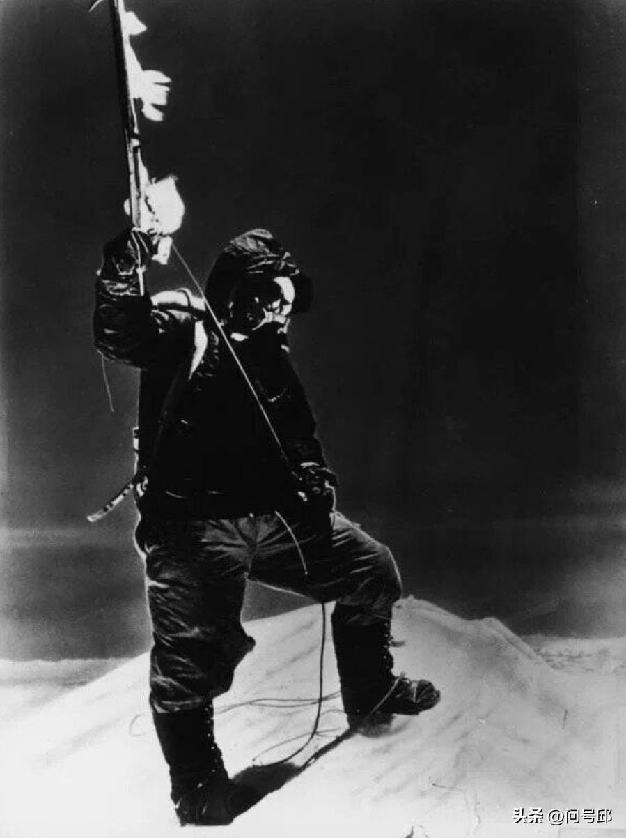首批登上珠峰的两名不同国家登山者，亲历了人类征服大自然的魄力(图7)