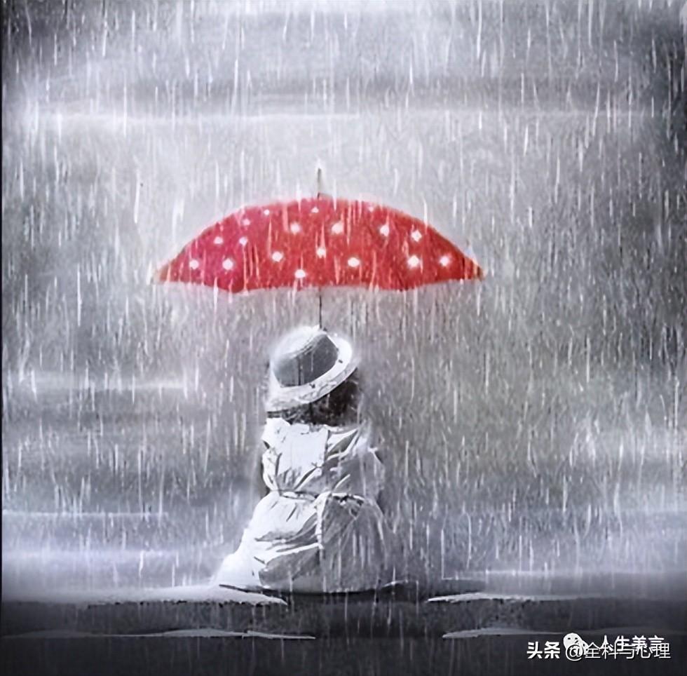 下雨天最美的句子，适合下雨天发圈的唯美文案(图2)