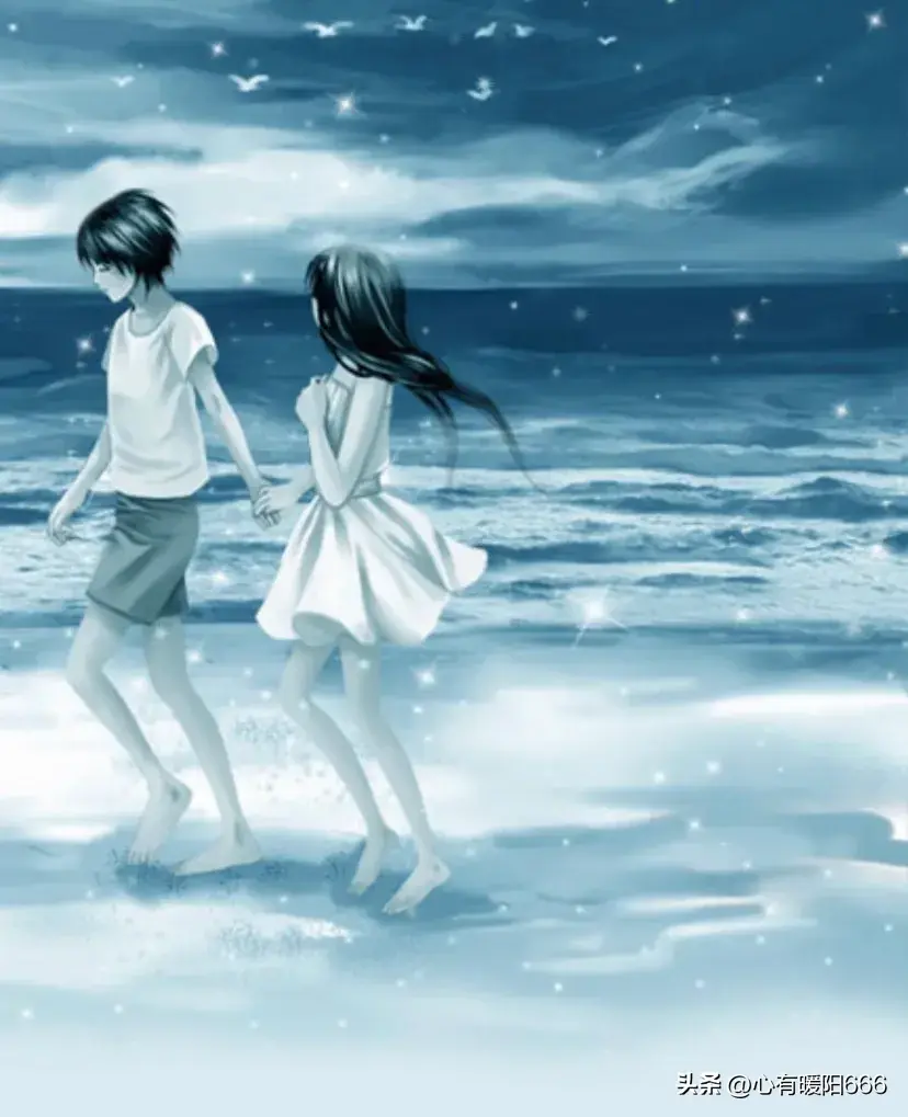 爱情文案，句句走心，扎心到哭的感情文案，情感语录(图2)