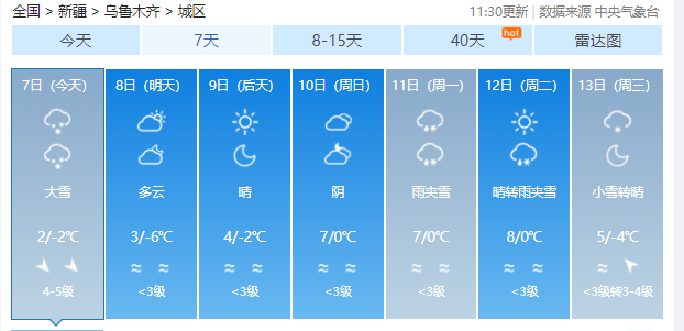 送你深秋的一場雪，贈你一個浪漫的烏魯木齊(图1)